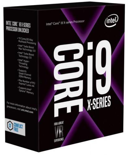 CPU Intel Core i9 7900X 3.3GHz Upto 4.3GHz/ 13.75 MB / Socket 2066