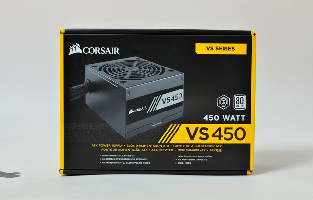 corsair VS 450W 80 PLUS White Certified PSU