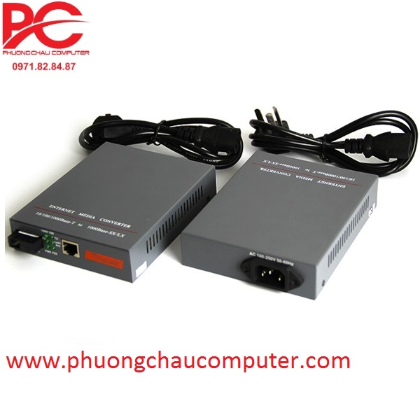 Bộ chuyển đổi quang điện Gigabits 10/100/1000Mbps 20KM NetLink HTB-4100AB