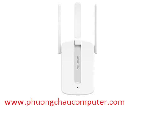 GIẢM Thiết bị kích sóng Wifi Mercury Repeater MW310RE 3 Anten - Version 2017 (Trắng)