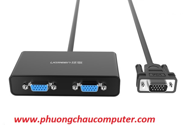 Cáp chia VGA 1 ra 2 chính hãng Ugreen UG-40254 cao cấp