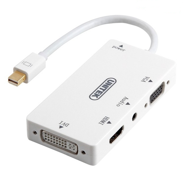 Mini DisplayPort to HDMI / DVI / VGA / Audio Converter Y-6354