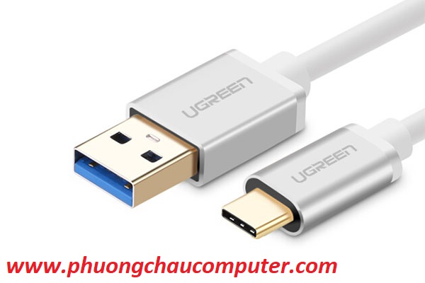 Cáp USB 3.0 sang Type C dài 0.5m Cao cấp Ugreen 30465