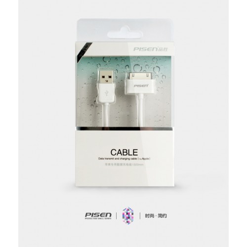 Dây sạc iphone 4 Pisen