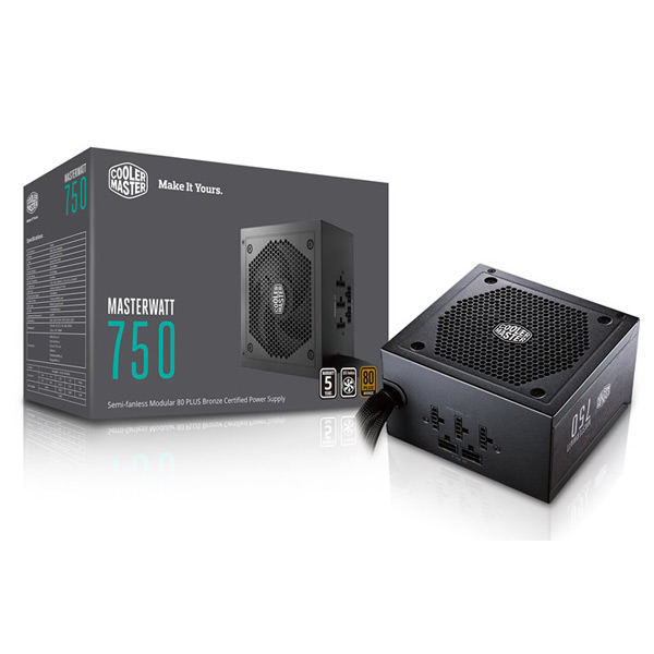 Nguồn Cooler Master MASTERWATT 750W semi modular