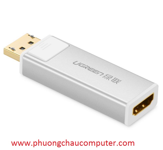 Đầu chuyển đổi DisplayPort to HDMI chính hãng Ugreen 20413