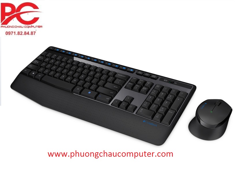 Bộ bàn phím chuột wireless Logitech MK345