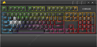 Bàn phím cơ Corsair STRAFE RGB Red switch