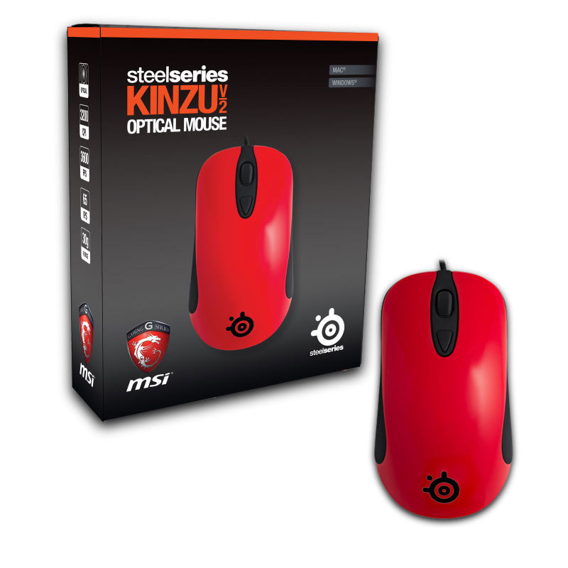 Chuột SteelSeries Kinzu V3 Red