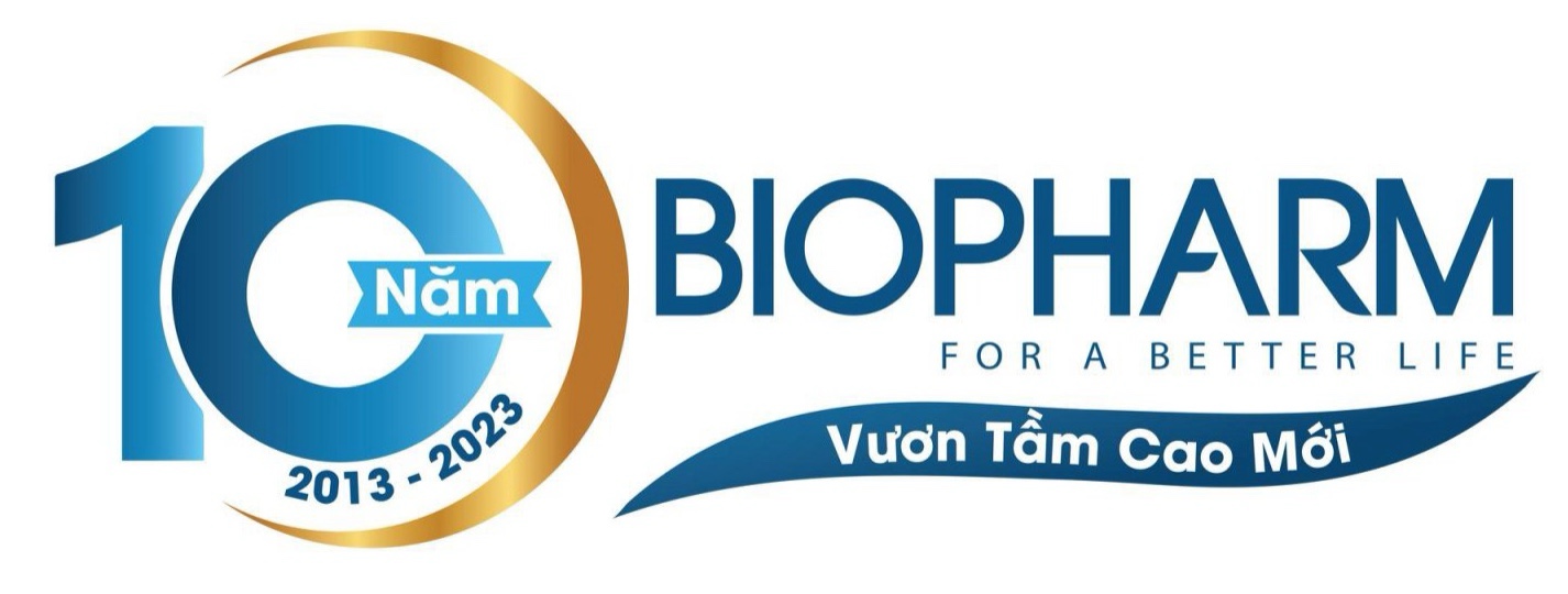 Logo DƯỢC PHẨM BIOPHARM | BIOPHARM.VN | HOTLINE 1800 6538