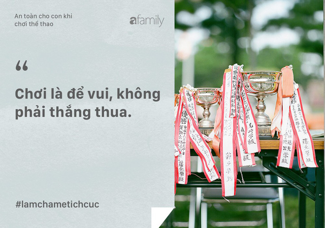 10 điều bố mẹ phải làm để con chơi an toàn thể thao và hoạt động thể chất