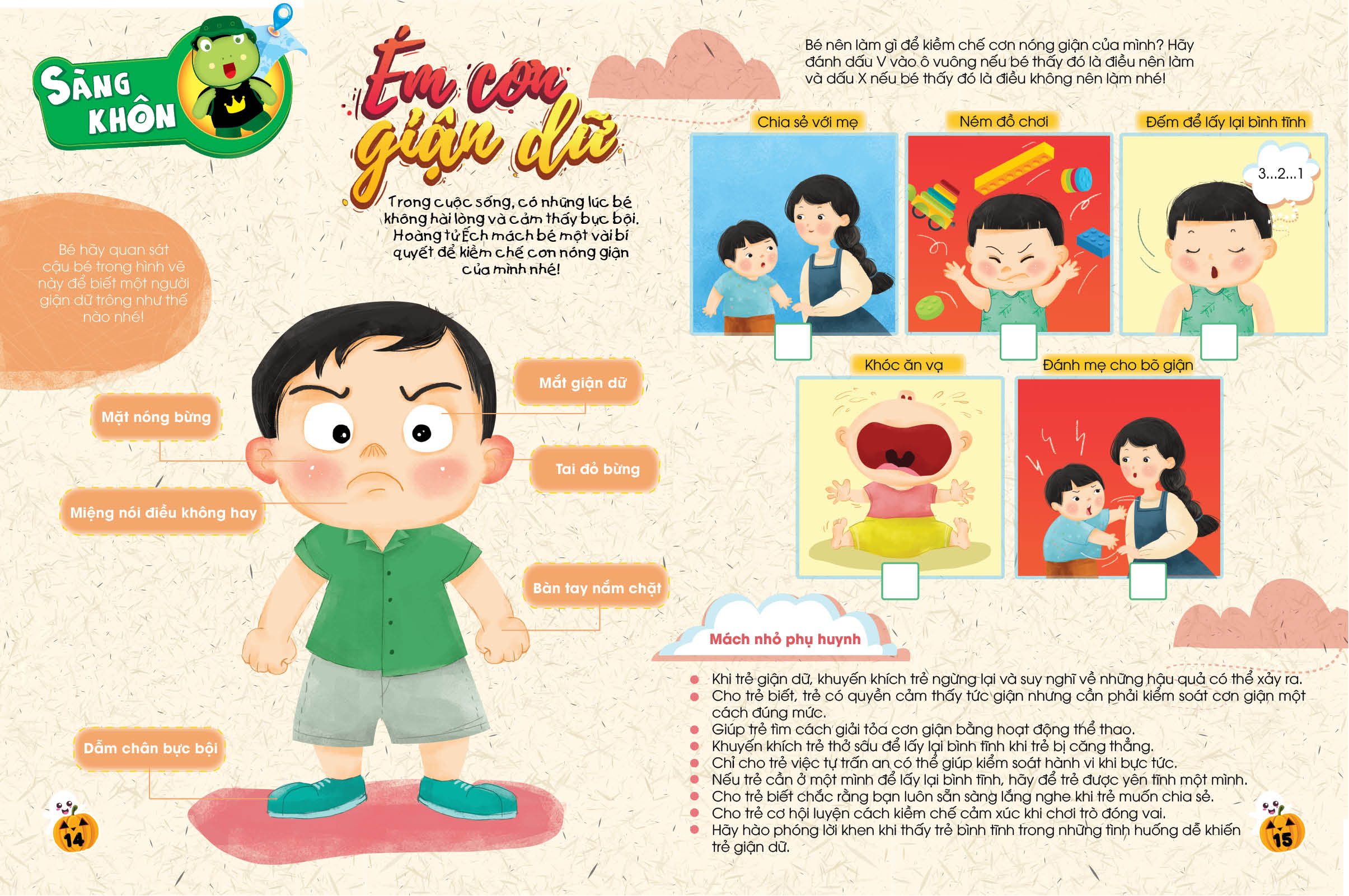 Làm thế nào để con thôi ăn vạ