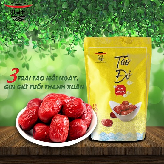 GIÁ TRỊ DINH DƯỠNG CỦA TÁO ĐỎ NGỌC ĐIỀN TRANG