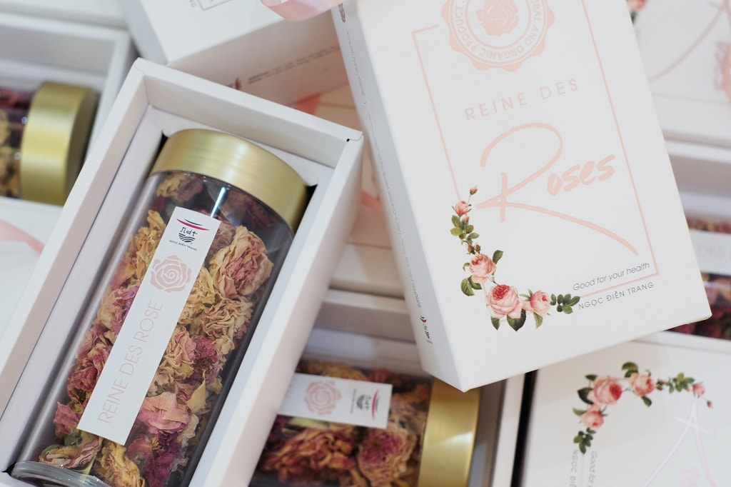 Trà hoa hồng Ngọc Điền Trang