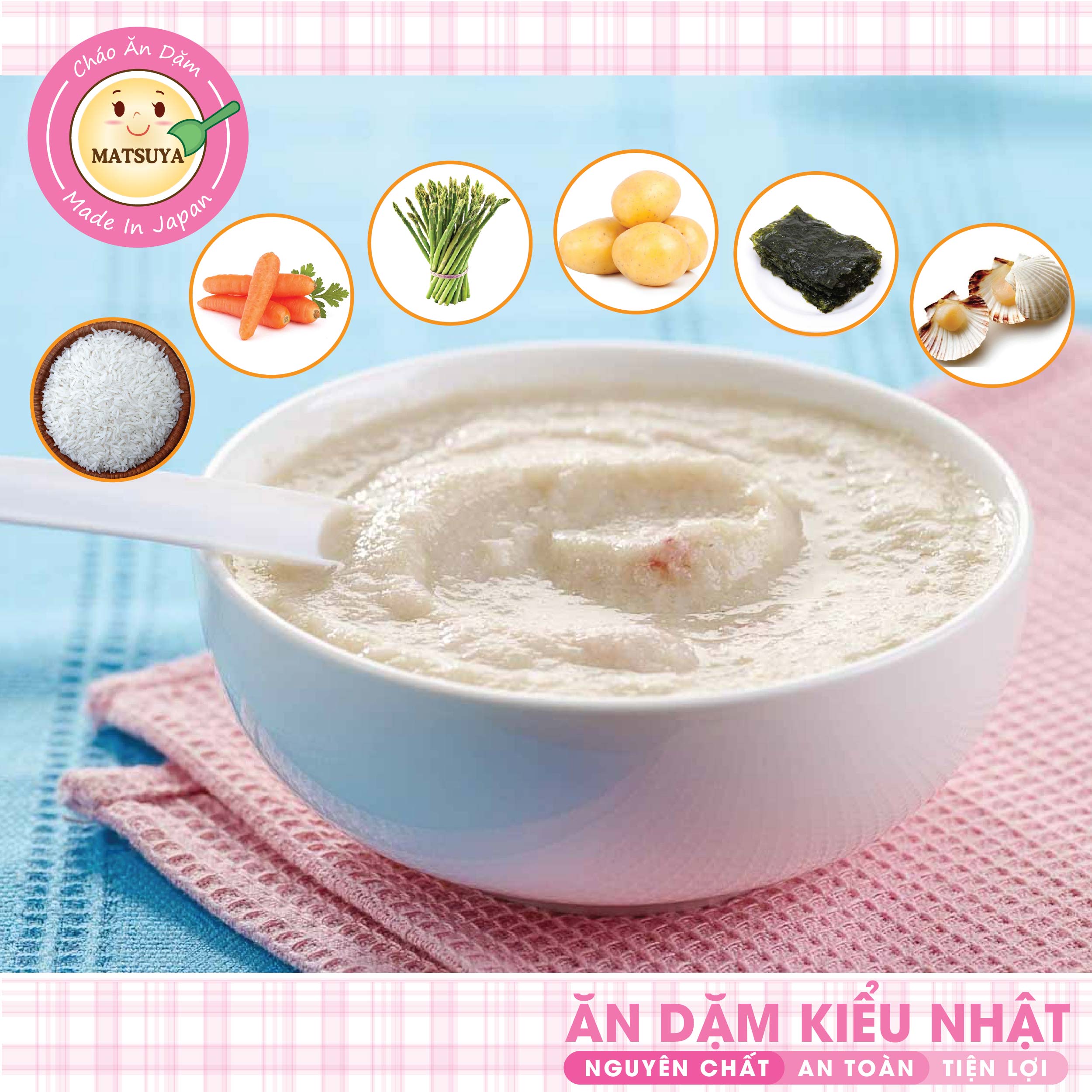 bột ăn dặm nào tốt nhất cho bé