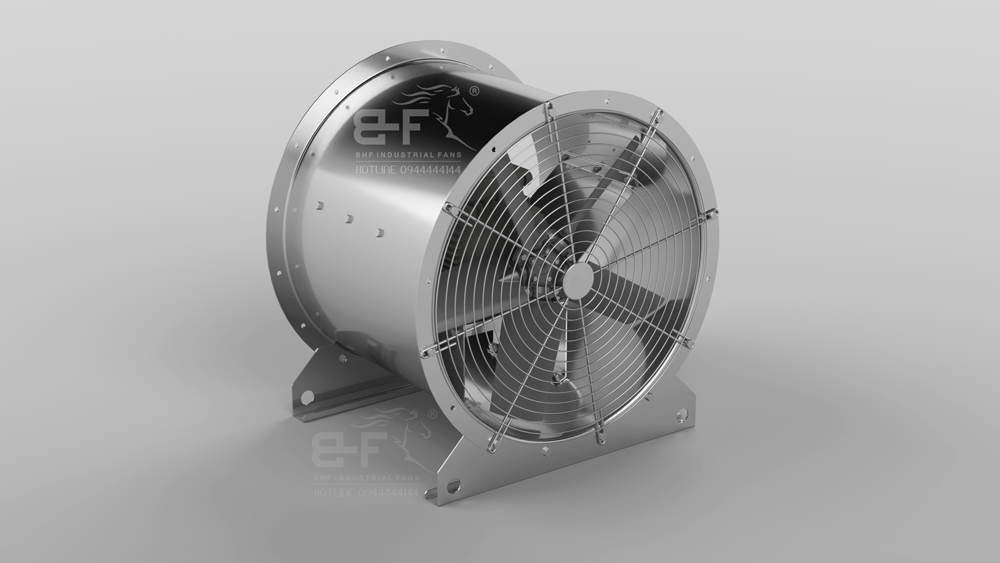 QUẠT HƯỚNG TRỤC TRÒN INOX - DÒNG QUẠT TRỰC TIẾP