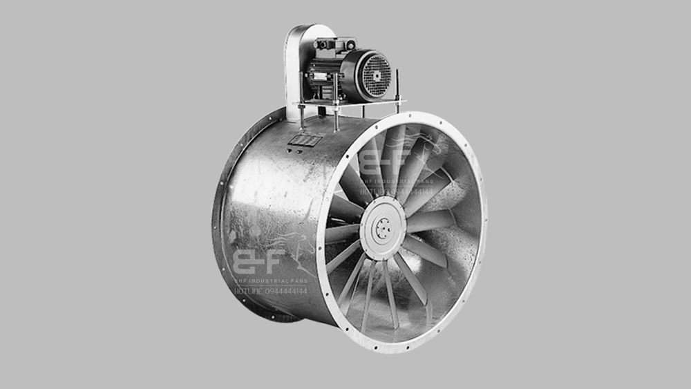 Quạt hút tròn gián tiếp Inox 304