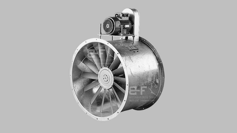 Quạt hút công nghiệp tròn gián tiếp Inox 304