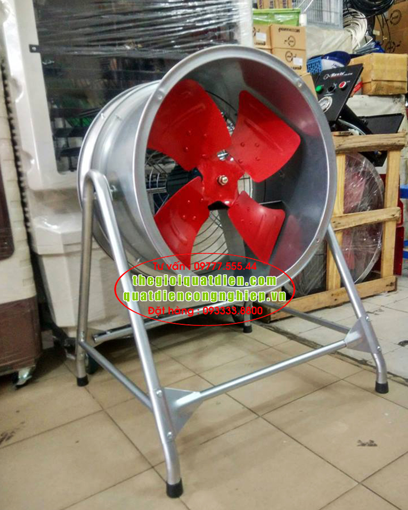 Quạt hút chân đứng di động