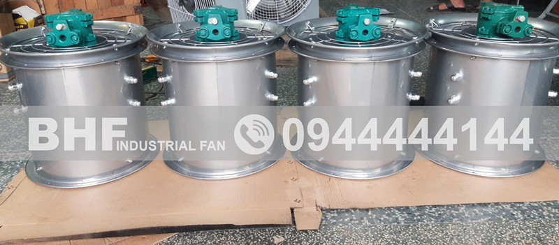 Quạt tròn cấp gió tươi chống cháy nổ