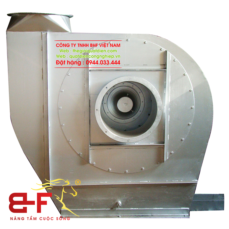 Quạt hút ly tâm composite được sử dụng và vận hành ở môi trường có hóa chất ăn mòn, chủ yếu là mùi hơi axit