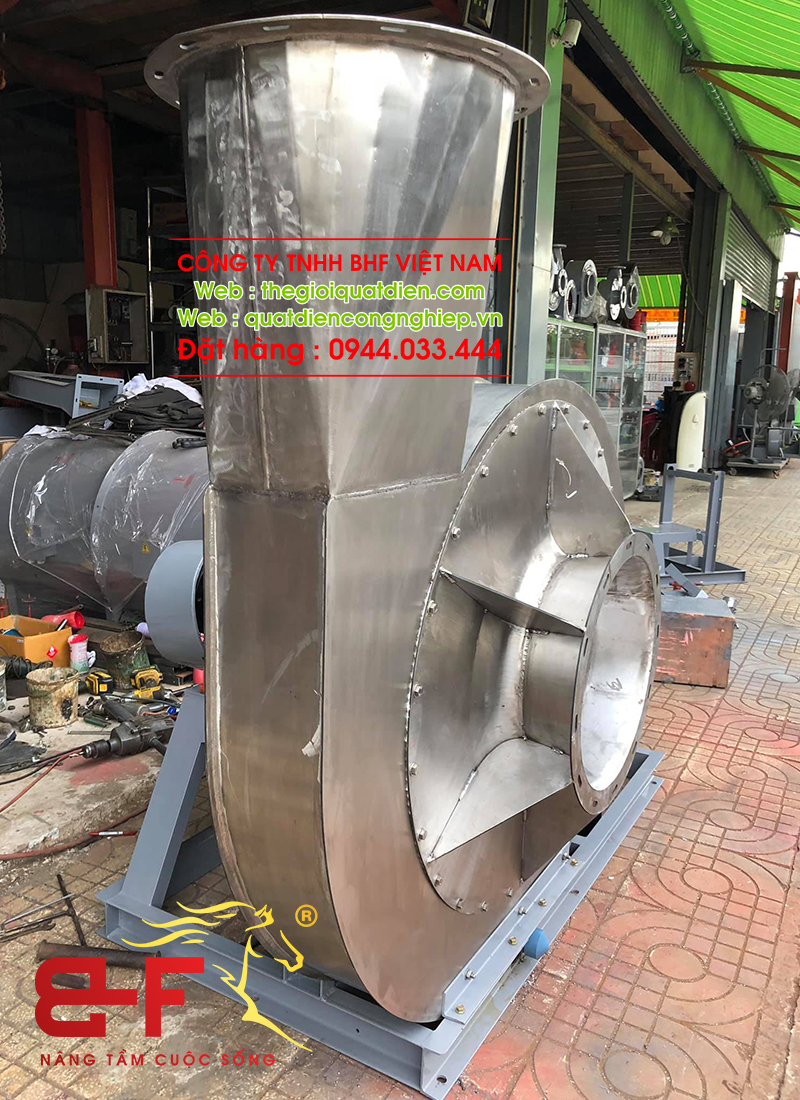 Quạt hút ly tâm công nghiệp inox 304