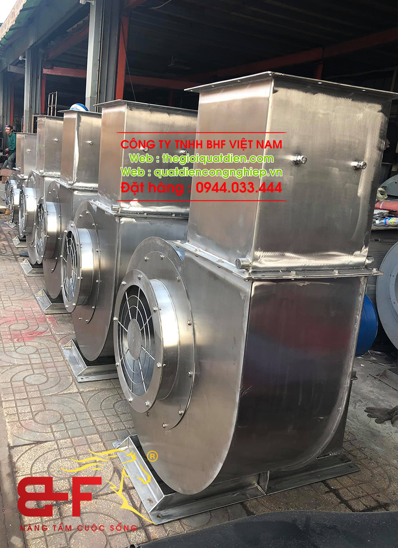 Sản xuất quạt công nghiệp inox giá rẻ