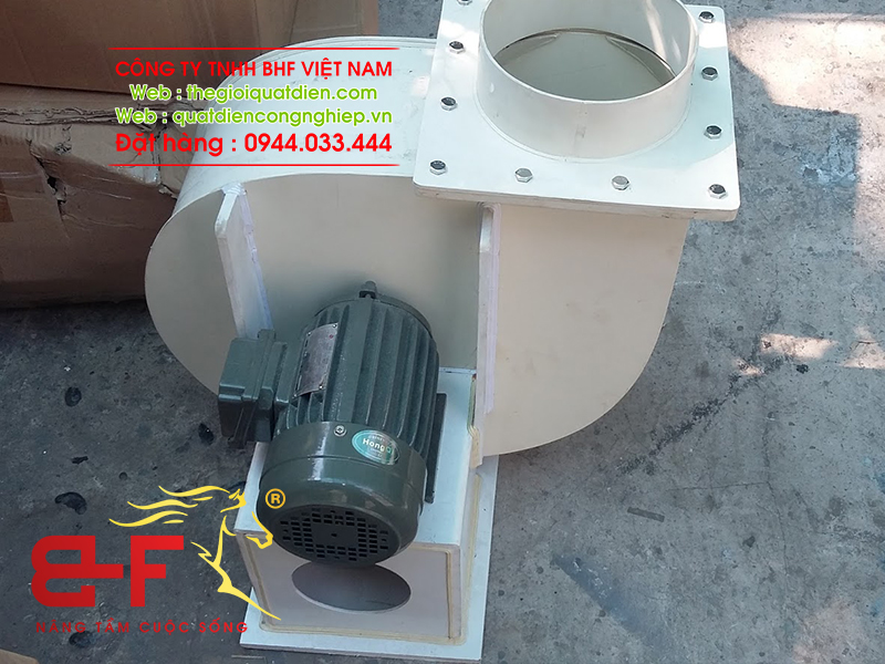 Quạt ly tâm bằng composite