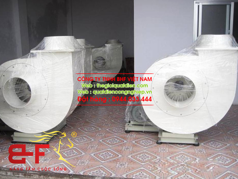 Nhận đặt hàng và gia công quạt ly tâm composite theo yêu cầu khách hàng