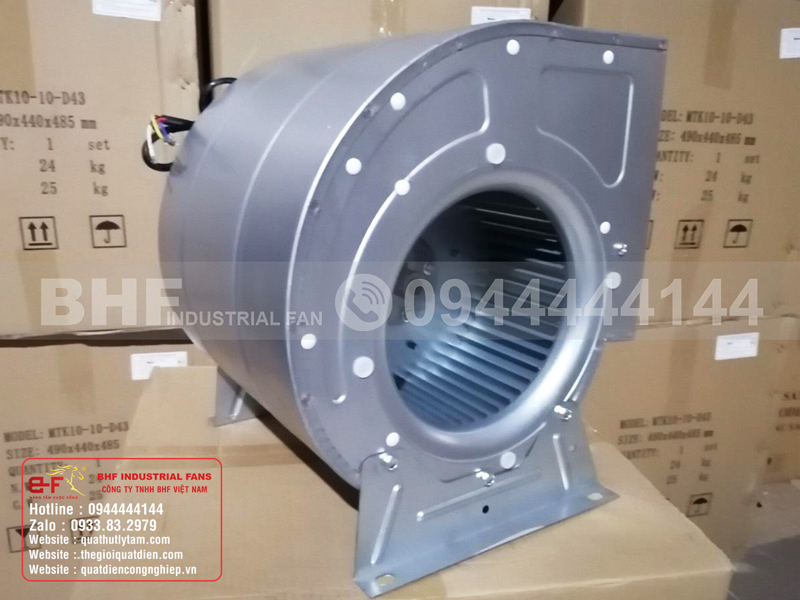 Quạt ly tâm điều trung tâm