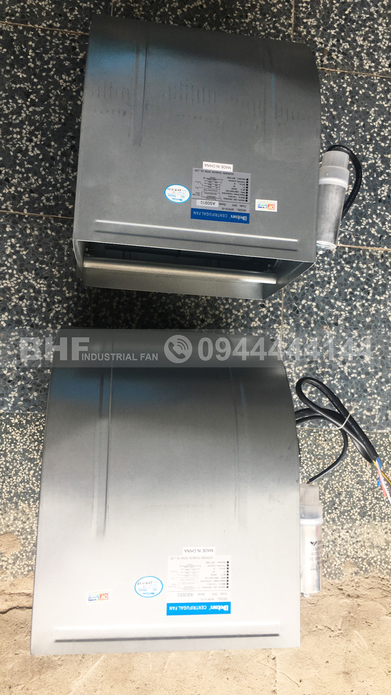 Quạt hút ly tâm cánh đôi Deton