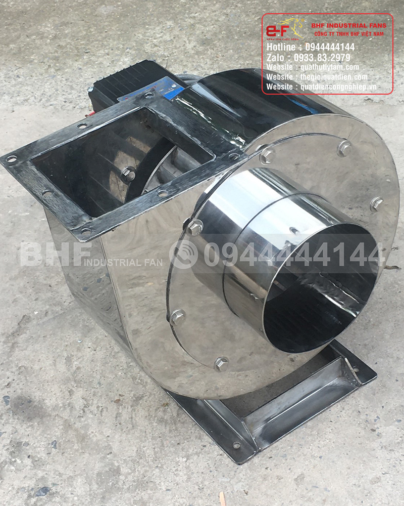 Quạt ly tâm inox 304