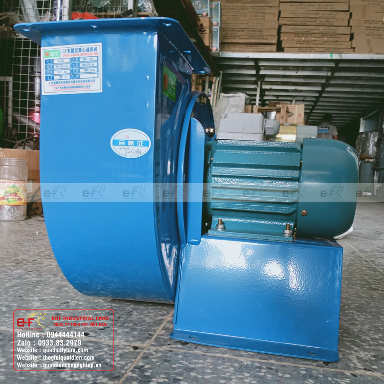 Quạt ly tâm nhập khẩu