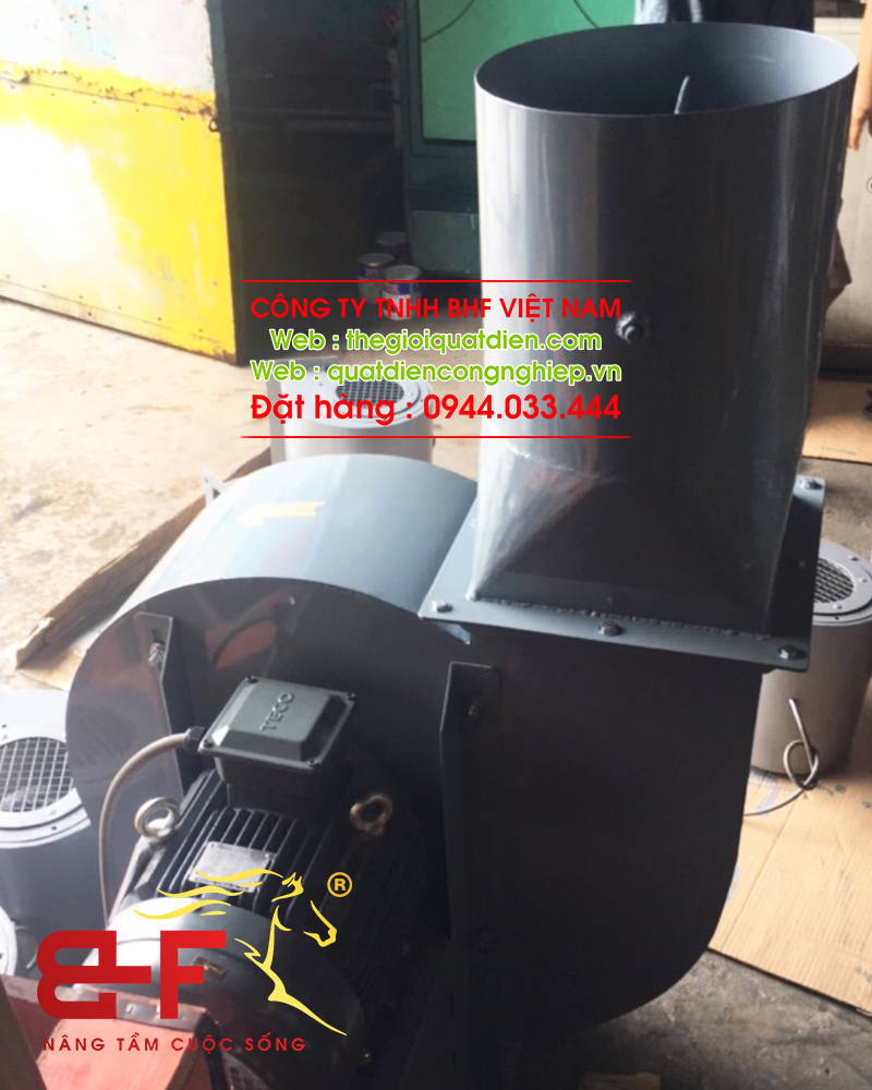 Quạt ly tâm trung áp 10HP 7.5KW 1