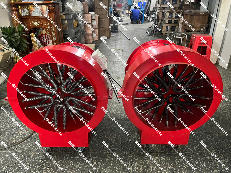 Mẫu quạt sấy công nghiệp 15KW điện áp 1 pha 220V