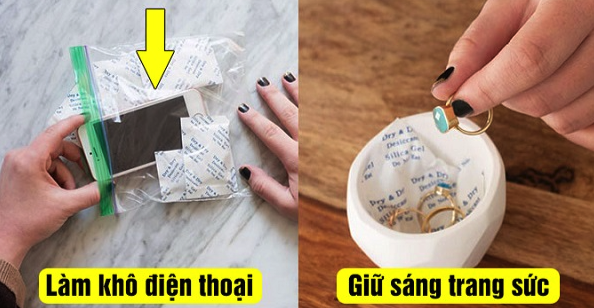 Hạt hút ẩm Silica gel ứng dụng trong đời sống hàng ngày