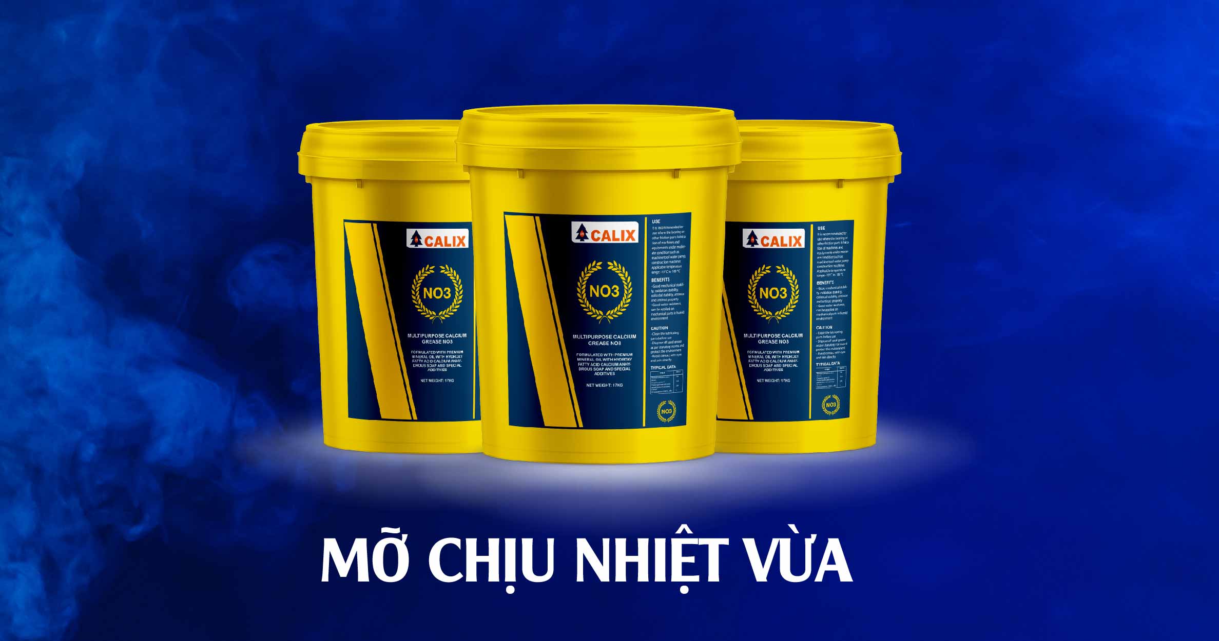 mỡ chịu nhiệt vừa