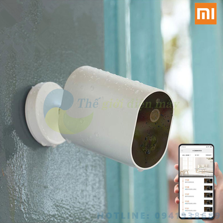 Camera IP ngoài trời Xiaomi Outdoor Battery Edition - Bảo hành 12 tháng - Shop Thế giới điện máy