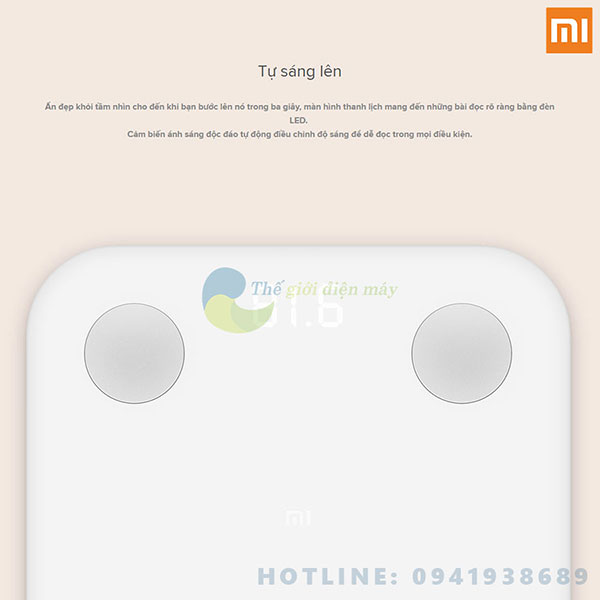 [Bản quốc tế] Cân điện tử thông minh Xiaomi Body Fat Scale 2 Universal (2019) - Bảo hành 6 tháng - Shop Thế giới điện máy