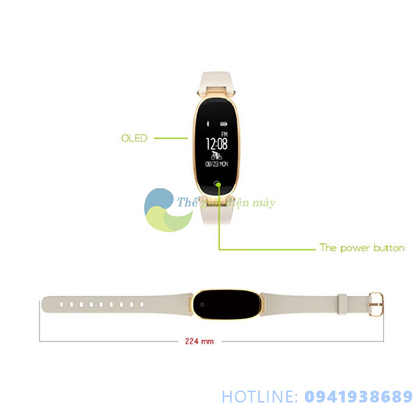 đồng hồ thông minh MijaFit S3 dành cho phái đẹp