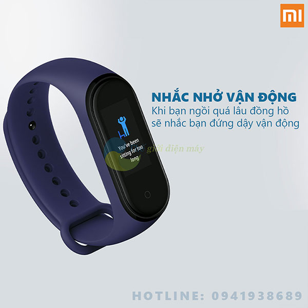 Đồng hồ thông minh Xioami Mi band 4 - Bảo hành 12 tháng - Shop Thế giới điện máy