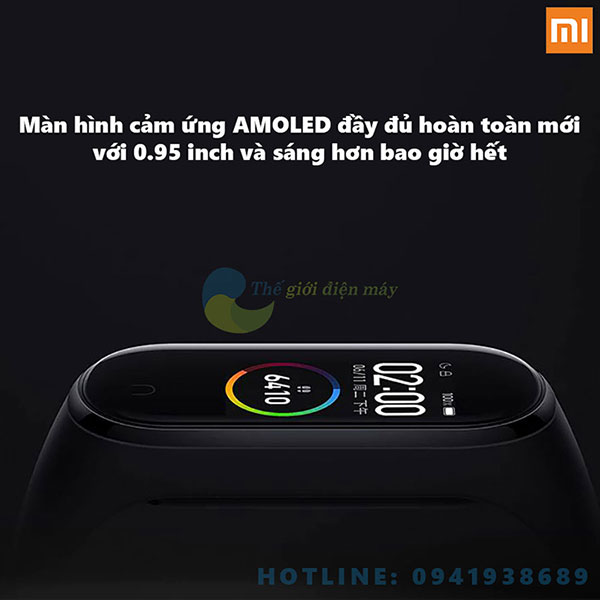 Đồng hồ thông minh Xioami Mi band 4 - Bảo hành 12 tháng - Shop Thế giới điện máy