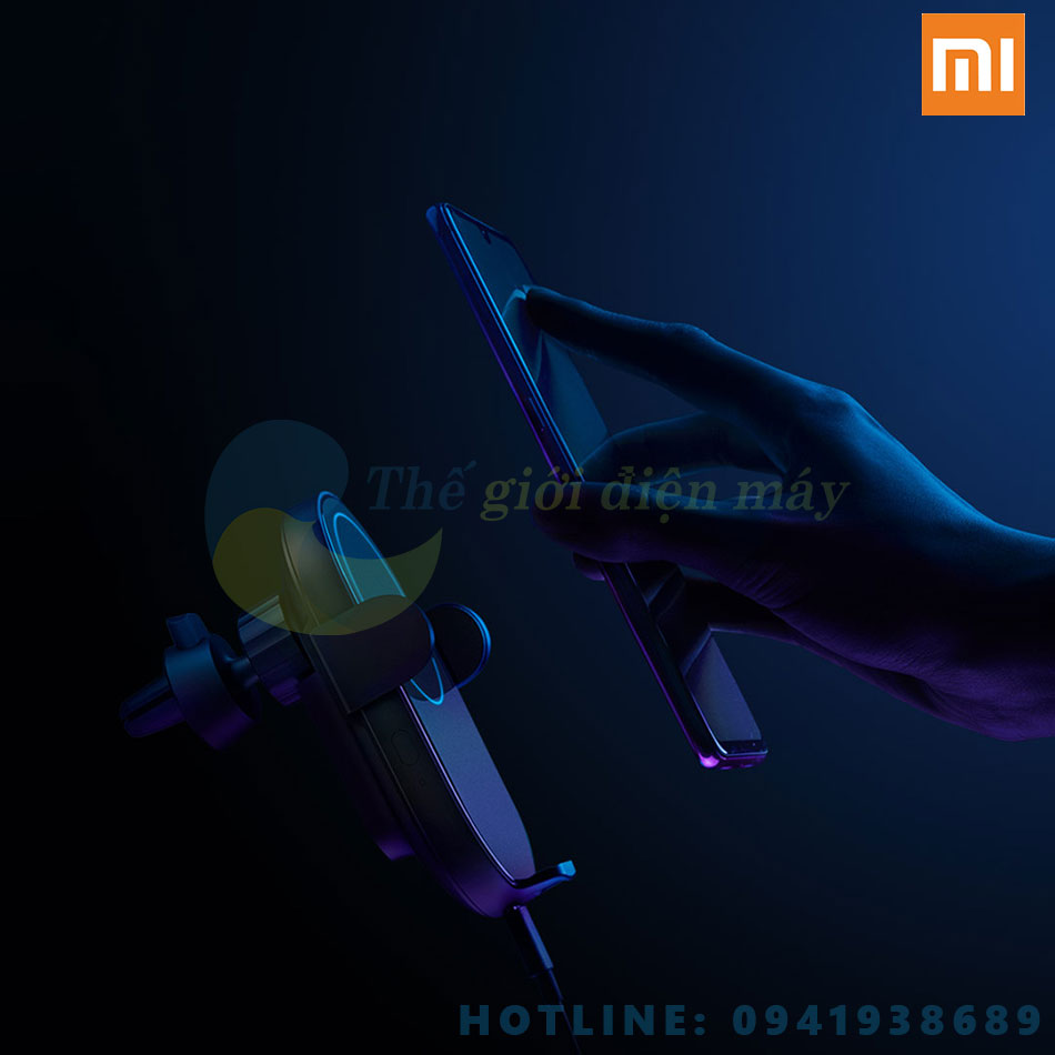 Đế giữ tự động kiêm sạc không dây 20W ô tô Xiaomi WCJ02ZM - Bảo hành 6 tháng - Shop Thế giới điện máy