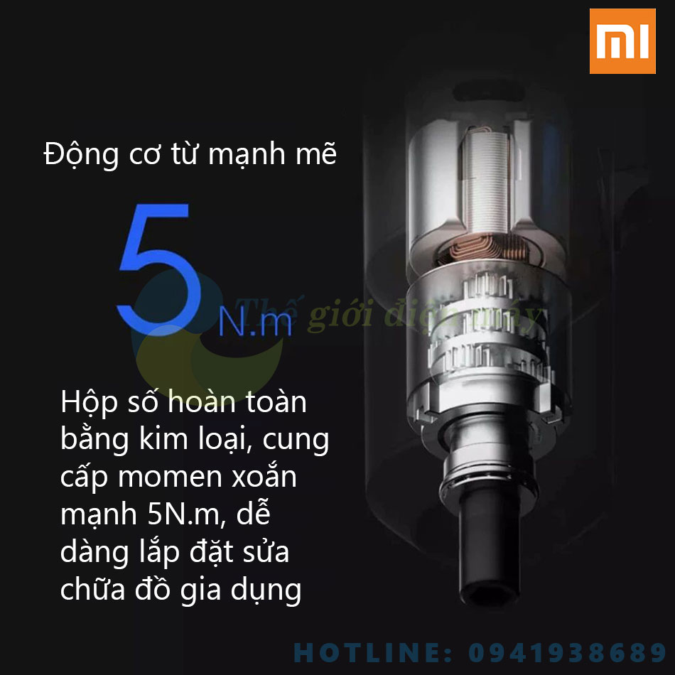 Máy bắn vít điện Mijia Xiaomi 12 đầu bắn