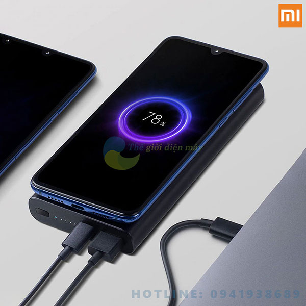 Pin sạc dự phòng không dây Xiaomi PLM11ZM 10000mAh đời mới 2019