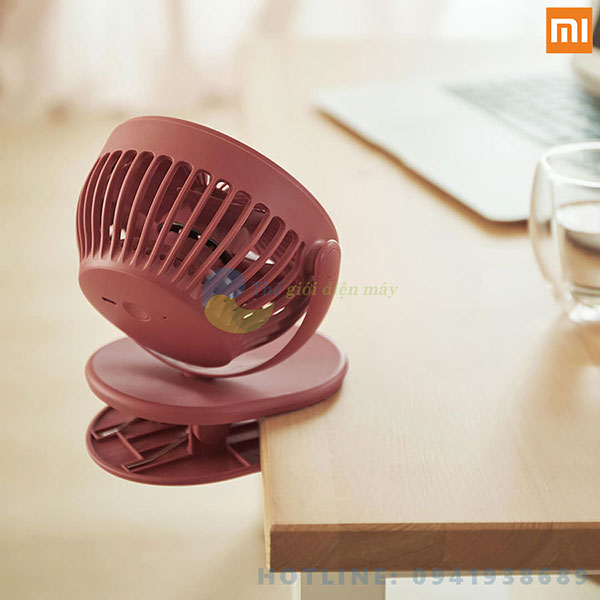 Quạt tích điện để bàn xoay 360 độ xiaomi solove fan F3 -Bảo hành 6 tháng - Shop Thế giới điện máy