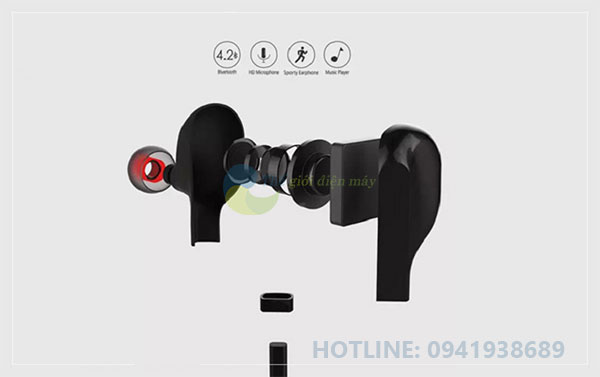 Tai nghe bluetooth Remax RB S18 - Tai nghe thể thao sang trọng