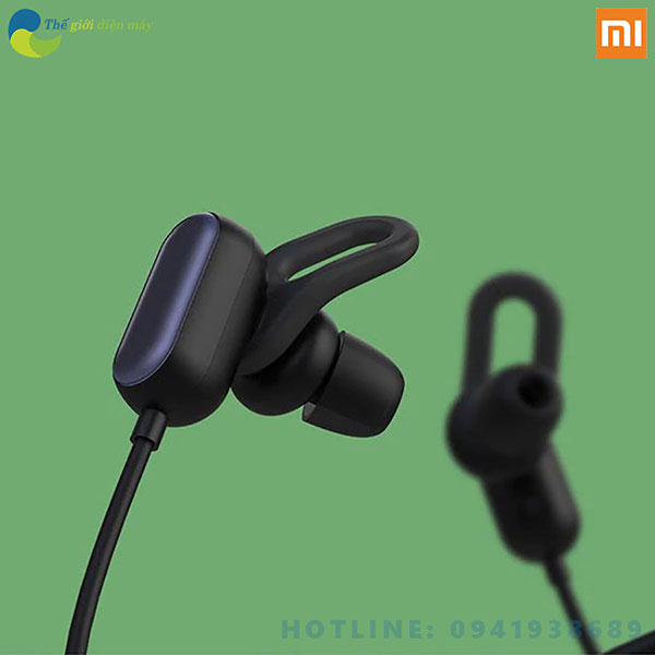 Tai nghe thể thao có mic tai nghe bluetooth xiaomi Sport Gen 2 Bluetooth Earphones (Đen) chống nước IPX4 thời lượng 11 giờ liên tục bảo hành 12 tháng - shop thế giới điện máy