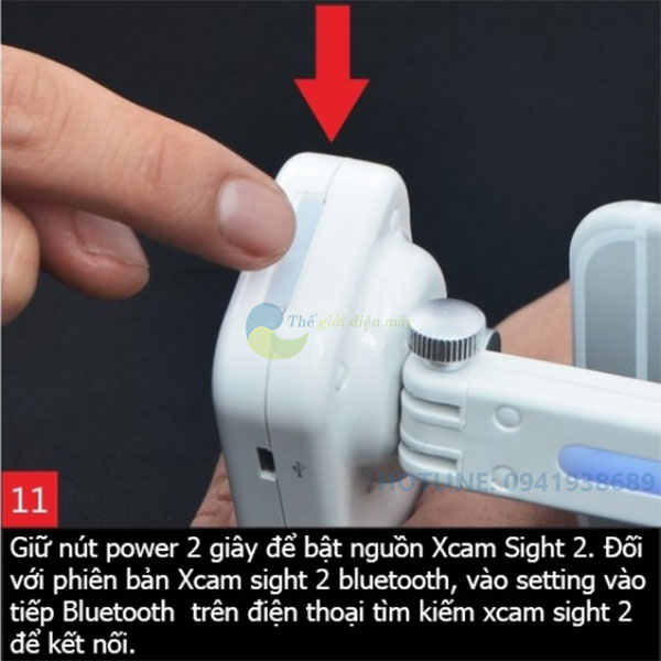 Tay cầm chống rung điện tử X-Cam sight 2
