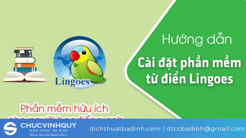Tải phần mềm Lingoes cùng phần mềm bổ trợ tiếng Việt